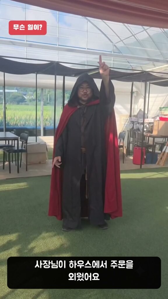 우리 하우스에 용이 나타났어요?